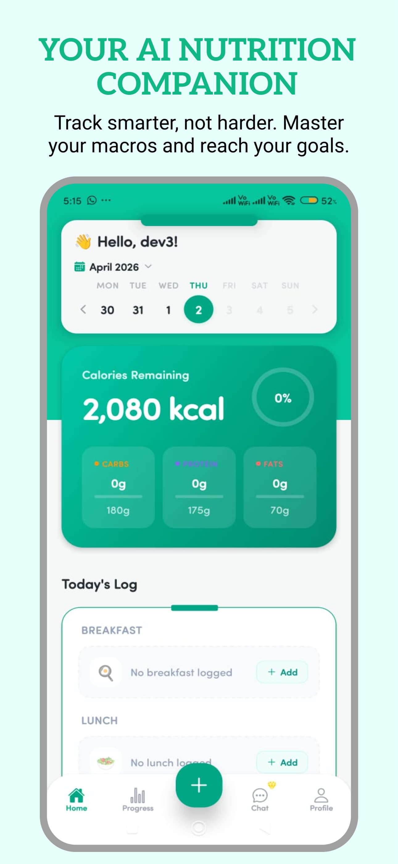 MacroScout App Interface